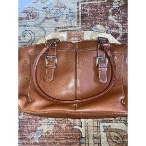 Tignanello Leather Shoulder Bag | Brown